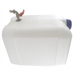 N0d74 for water with a metal tap, 20l capacity canister