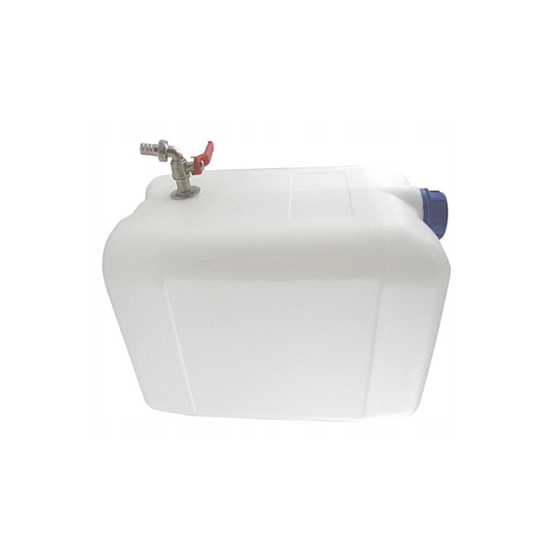 N0d74 for water with a metal tap, 20l capacity canister