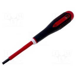 1 pcs x BAHCO - BE-8705S - Screwdriver, insulated, hex key, HEX 5mm, Blade length: 75mm