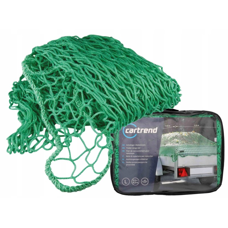 Trailer net 2 5 x 4 0 m, 4 5 x 4 5 cm