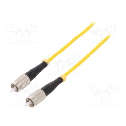 1 pcs x QOLTEC - 54306 - Fiber patch cord, FC/UPC,both sides, 1m, Optical fiber: 9/125um