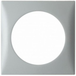 Berker socket housing frame, camper trailer, matt chrome