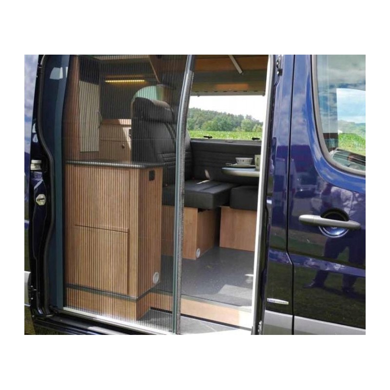 Mercedes Sprinter draw side door mosquito net