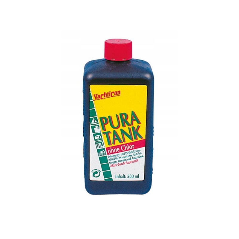 Pura tank water installation cleaner