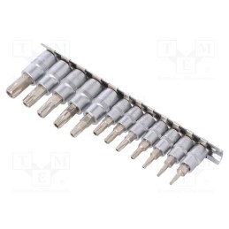 1 set x YATO - YT-04332 - Wrenches set, socket spanner,Torx® with protection, 12pcs.