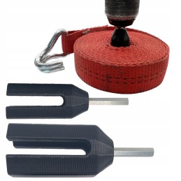 Set of tightening and retracting belts, transport belt 35-50 mm, retractor retractor