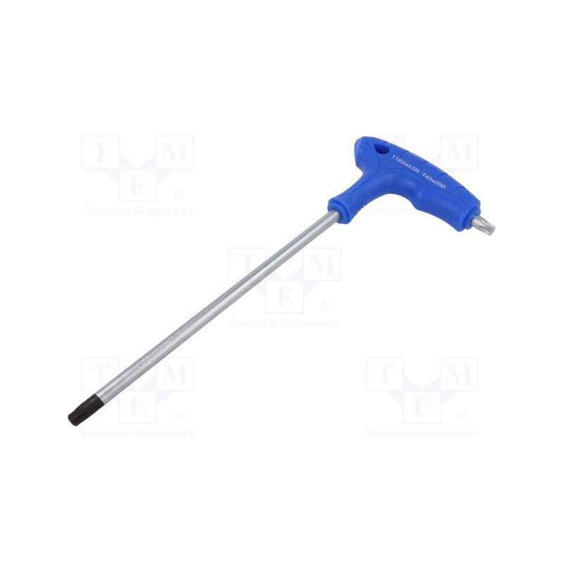 1 pcs x KING TONY - 116345TR - Wrench, Torx®, TX45, Overall len: 200mm