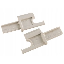 Set of ends for Dometic Rastrollo 2001 roller blinds