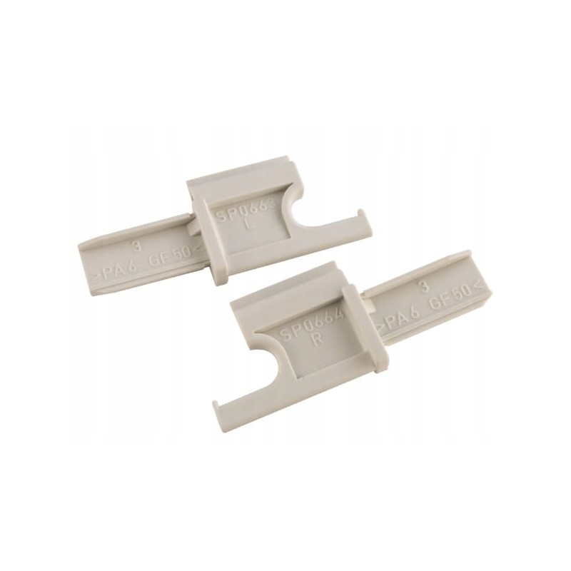 Set of ends for Dometic Rastrollo 2001 roller blinds