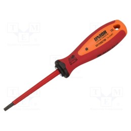 1 pcs x UNIOR - 616457 - Screwdriver, insulated, Torx®, TX25, Blade length: 80mm, 1kVAC