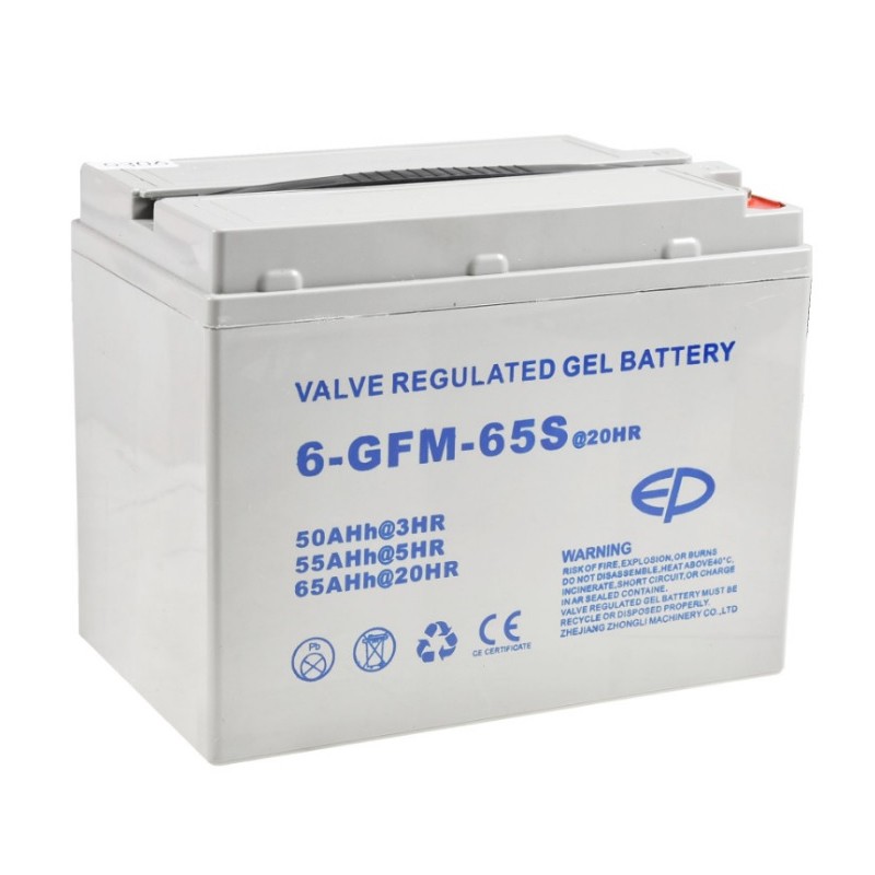 Electric wheelchair battery ept20 15et2 65ah