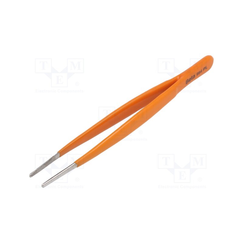 1 pcs x BETA - 9940010 - Tweezers, 150mm, Blade tip shape: flat, universal