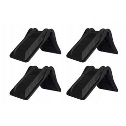 Corners securing the tow truck's transport belts