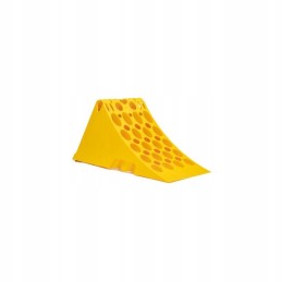 Wheel chock 20cm yellow