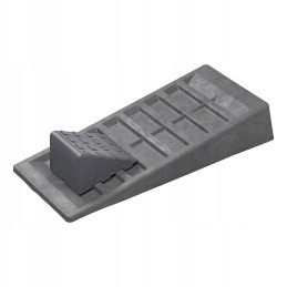 Set of wheel chocks, 2 pieces, stopper lock