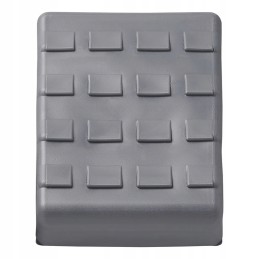 Set of wheel chocks, 2 pieces, stopper lock