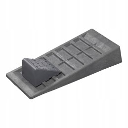 Set of wheel chocks, 2 pieces, stopper lock