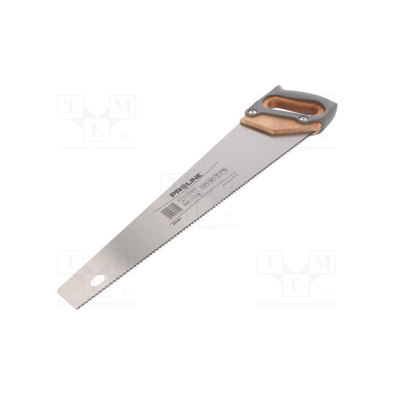 1 pcs x PROLINE - 64391 - Hacksaw, wood, 10teeth/inch, 450mm
