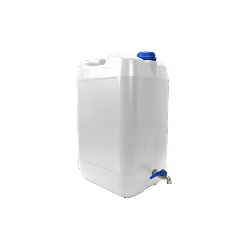 Water canister with tap 30l