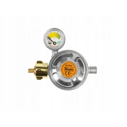 50 mbar gas reducer with pressure gauge for 11 kg cylinders