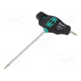 1 pcs x WERA - 5023369001 - Screwdriver, Torx®, TX08, with holding function, 400