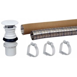 Roof chimney set for the Ak3 Truma camper