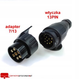 Adapter 7 to 13, socket 7, plug 13