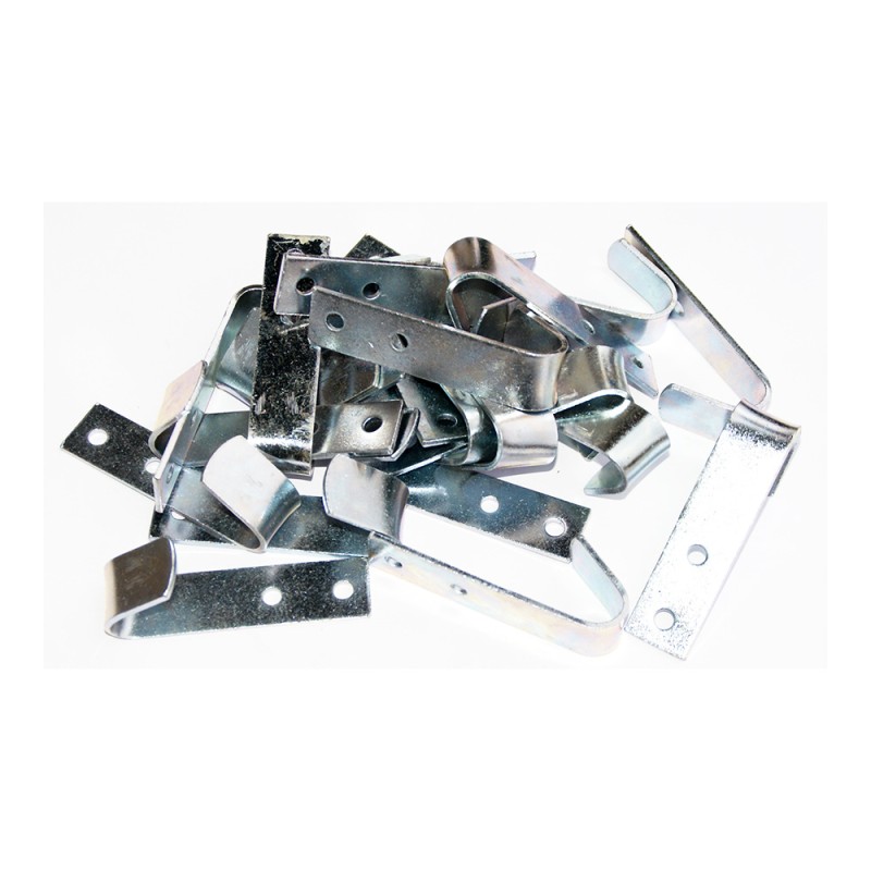 Overboard hook, rubber line, overboard gripper, elastic line, 20, 20 pcs.