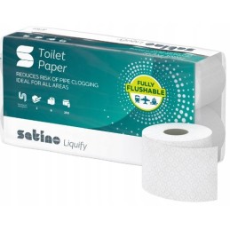 Dissolvable paper for tourist toilets, 8 rolls