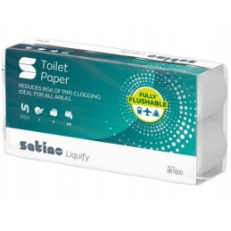 Dissolvable paper for tourist toilets, 8 rolls