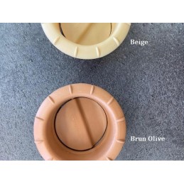 Air outlet, outlet tip, olive-colored coffin