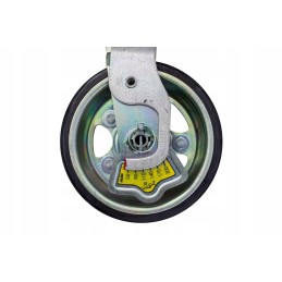 Support wheel for a trailer with a weight of 300kg maneuvering wheel