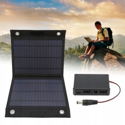 Portable waterproof solar charger 25w 18v