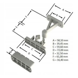 Dutch house door latch and lock