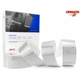 Oralite vc104 white contour tape for trailers