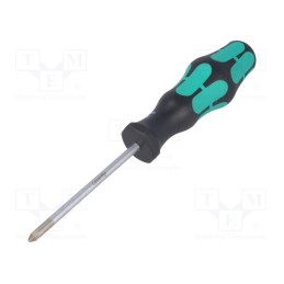 1 pcs x WERA - 5009310001 - Screwdriver, Pozidriv®, PZ1, Blade length: 80mm