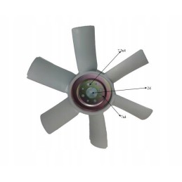 Fan fan forklift Nissan 6 feathers