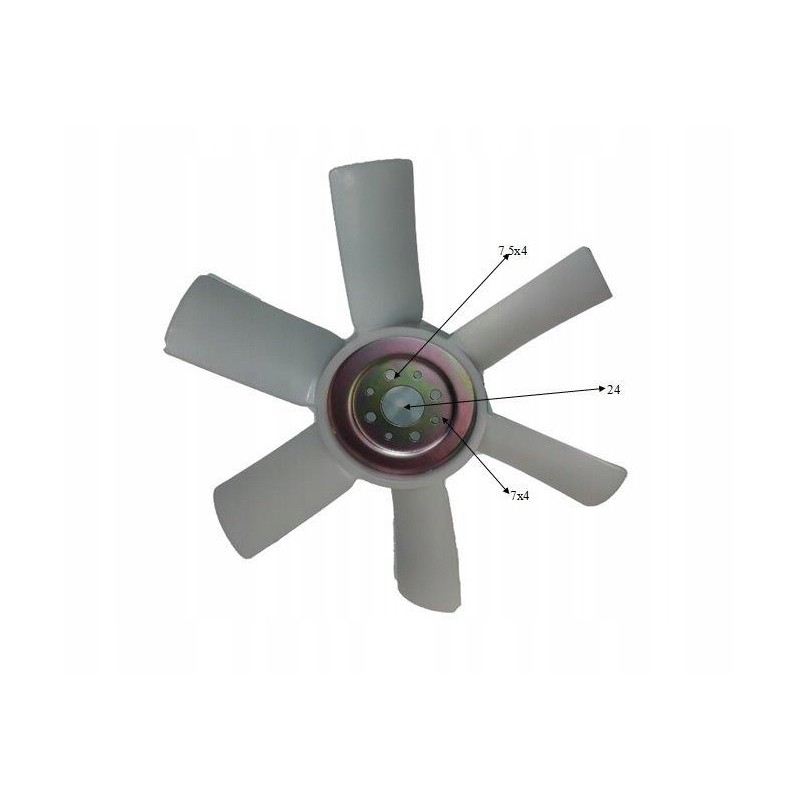 Fan fan forklift Nissan 6 feathers