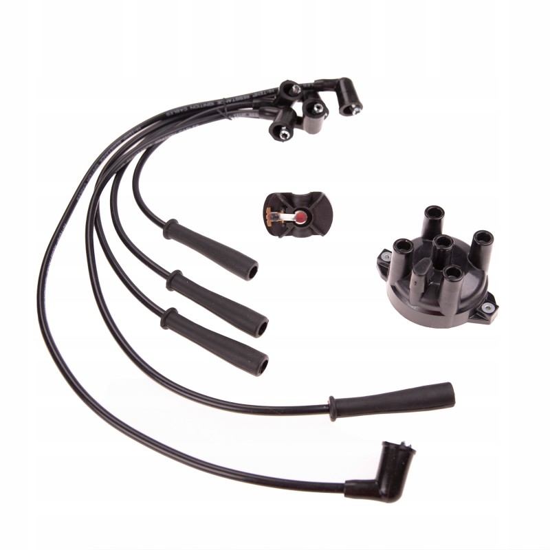 Finger cap, ignition cables, Mazda F2 engine