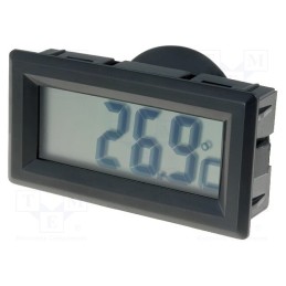 1 pcs x AXIOMET - MOD-TEMP102A - Meter: temperature, digital,mounting, on panel, LCD, -50÷70°C