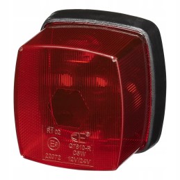 Red rear position lamp 66x62mm proplus