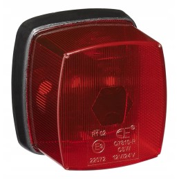 Red rear position lamp 66x62mm proplus