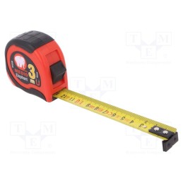 1 pcs x MEDID - 8193M - Measuring tape, L: 3m, Width: 19mm, Enclos.mat: ABS,elastolan