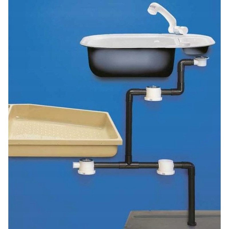 Sewage pipe for a camper oe 28mm 1m long