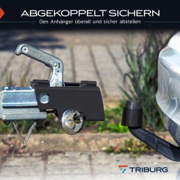 Triburg exhibition trailer lock