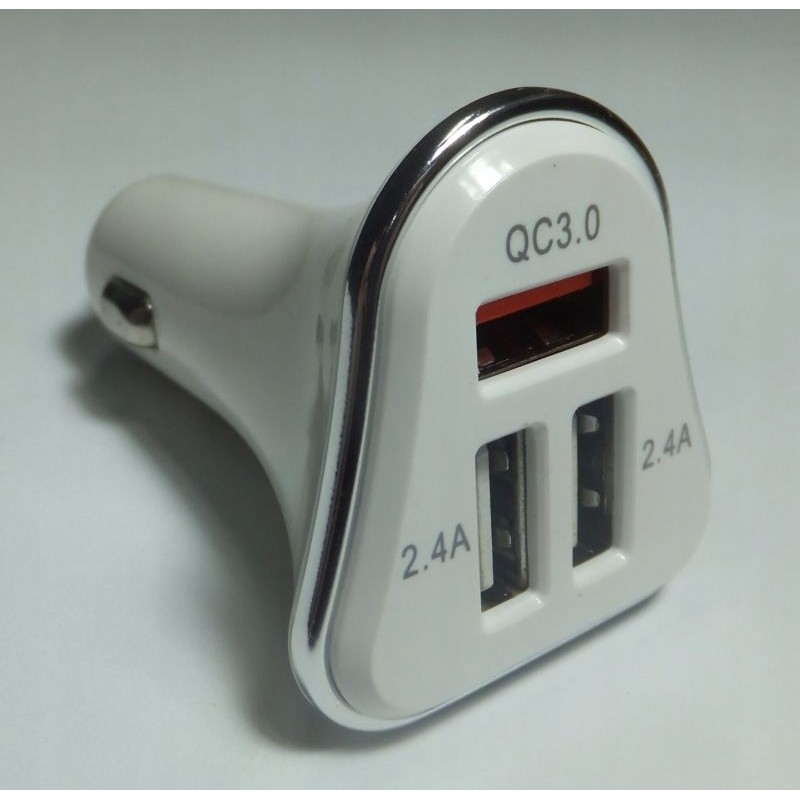 Charger 12v usb 2x 2 4 a qc 3 0 haba
