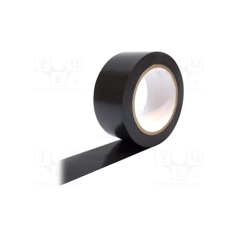 1 pcs x COBA EUROPE - TP010002 - Tape: marking, black, L: 33m, W: 50mm, self-adhesive, Thk: 0.15mm