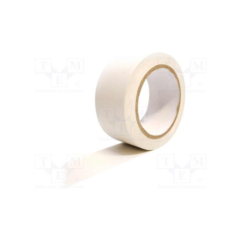 1 pcs x COBA EUROPE - TP130002 - Tape: marking, white, L: 33m, W: 50mm, self-adhesive, Thk: 0.15mm