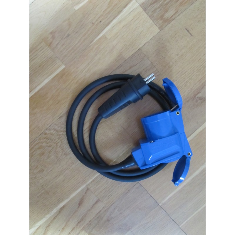 Camping socket for a camper trailer 230v