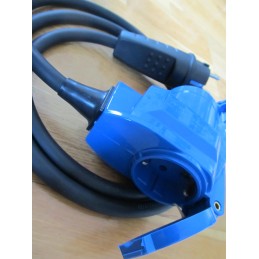 Camping socket for a camper trailer 230v